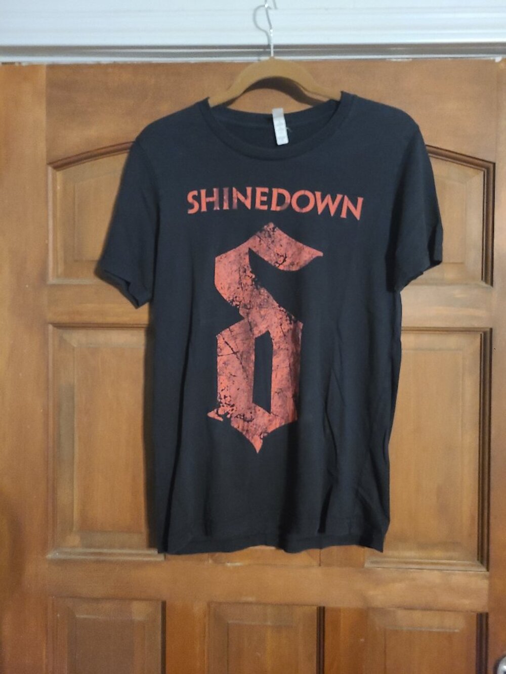 Shinedown The Voices Metal Band Tee Black Size M Double Sided